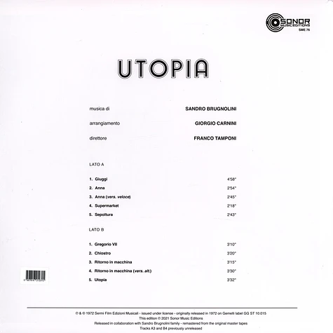 Sandro Brugnolini - Utopia