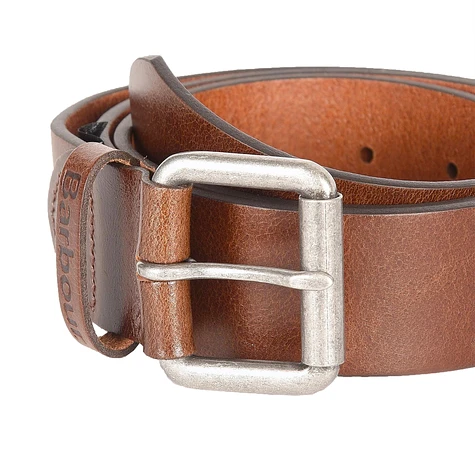 Barbour - Matt Leather Belt