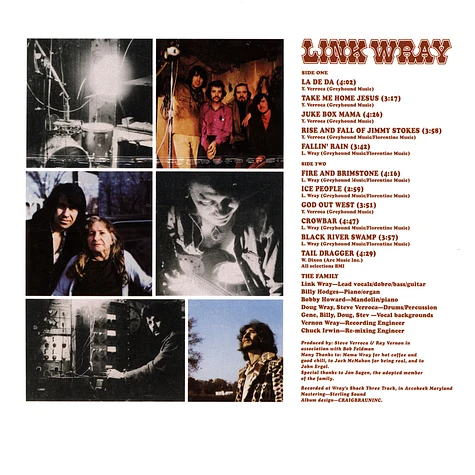 Link Wray - Link Wray Red / Orange / Green Split Vinyl Edition