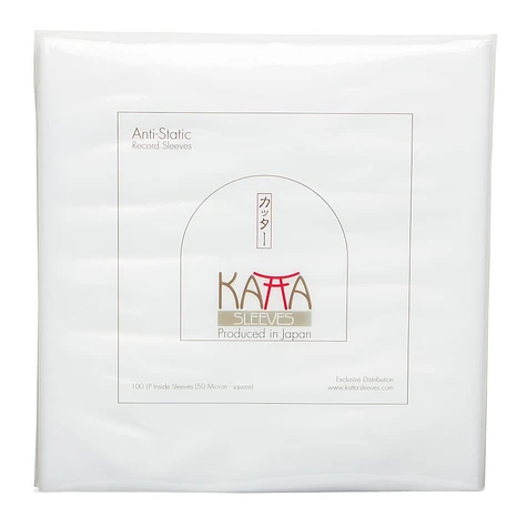 KATTA - 12" Vinyl LP Innenhüllen KATTA Sleeves (50 Micron - Square)