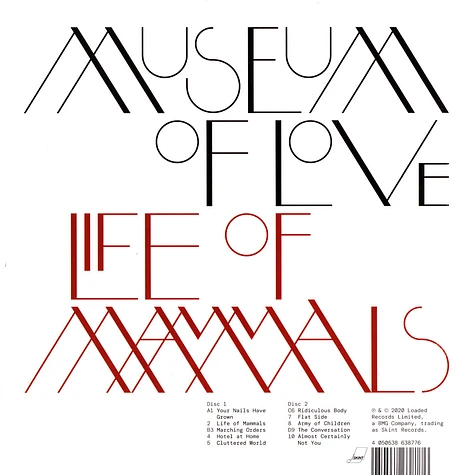 Museum Of Love - Life Of Mammals