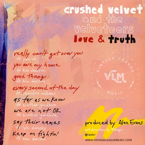 Crushed Velvet And The Velveteers - Love & Truth