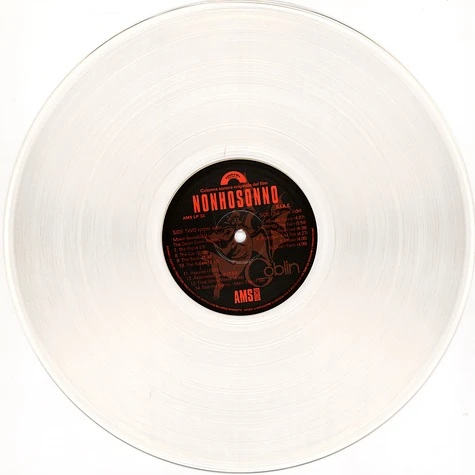 Goblin - OST Non Ho Sonno Crystal Vinyl Edition