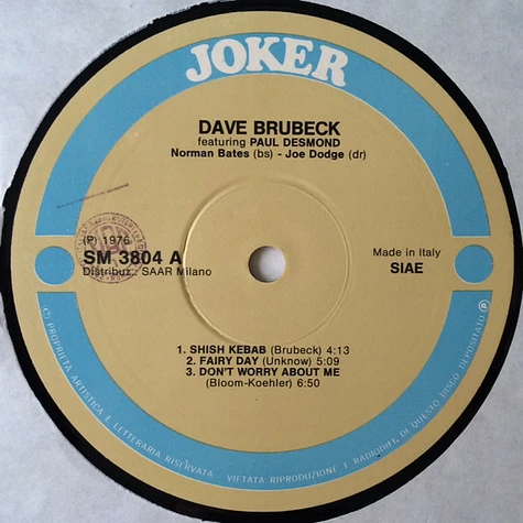 Dave Brubeck - Dave Brubeck