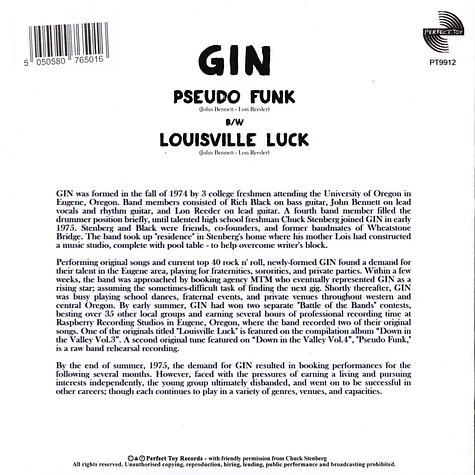 Gin - Pseudo Funk