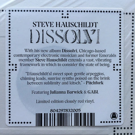 Steve Hauschildt - Dissolvi