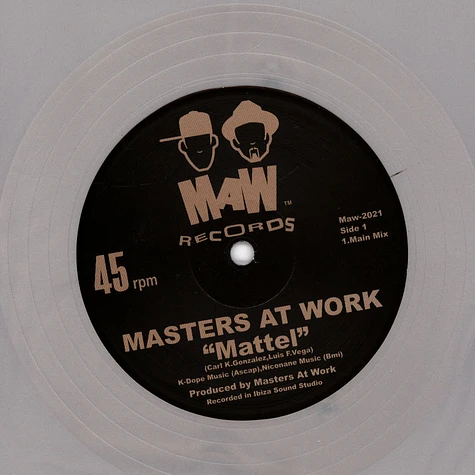 Masters At Work - Mattel Silver Vinyl Edition