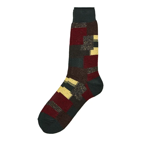 Anonymous Ism - Patchwork Crew Socks