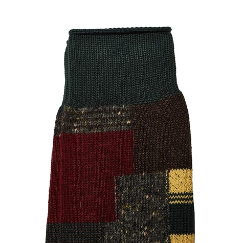 Anonymous Ism - Patchwork Crew Socks