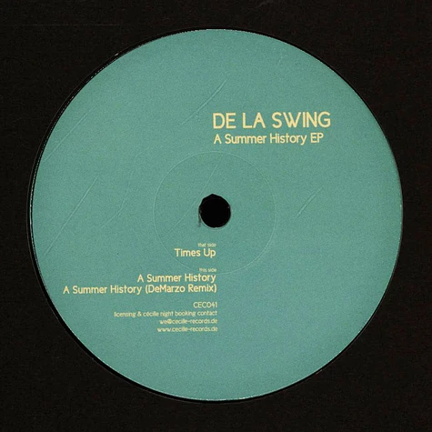 De La Swing - A Summer History EP