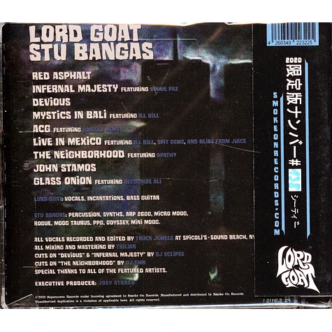 Lord Goat & Stu Bangas - Final Expenses Blue Cover Edition