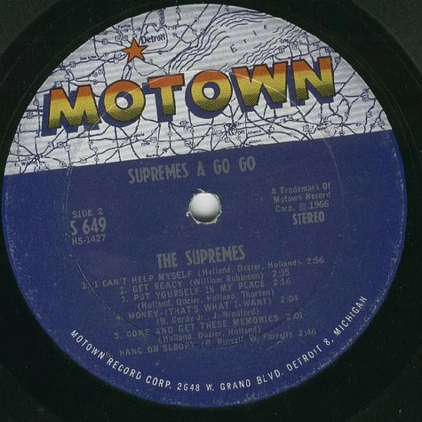 The Supremes - A' Go-Go