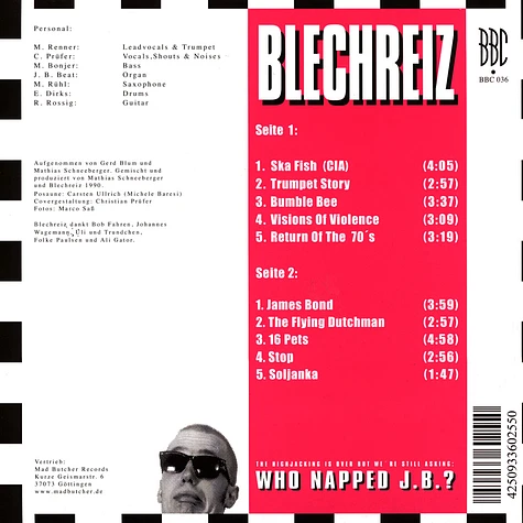 Blechreiz - Who Napped J.B.?