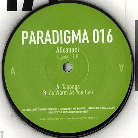 Alicanuel - Tagonga E.P.