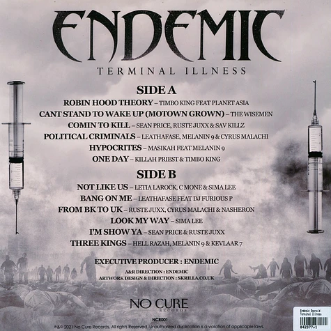 Endemic Emerald - Terminal Illness