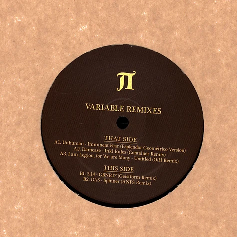 V.A. - Variable Remixes