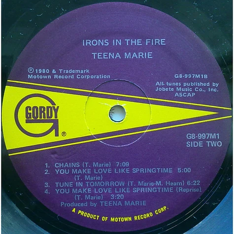 Teena Marie - Irons In The Fire