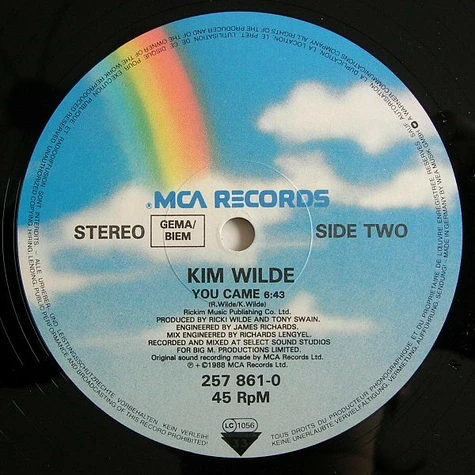 Kim Wilde - You Came (The Shep Pettibone Mix)