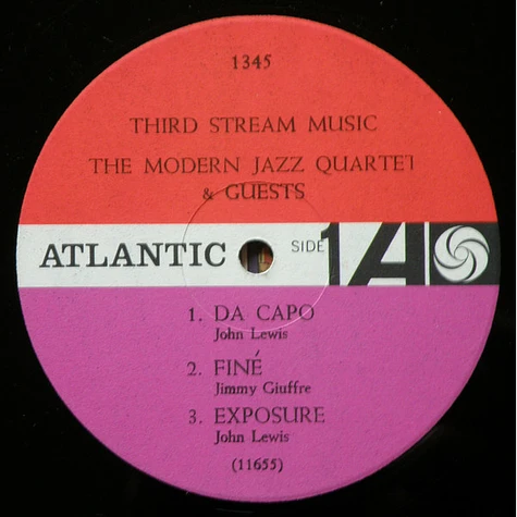 The Modern Jazz Quartet & Guests: The Jimmy Giuffre Trio & Beaux Arts String Quartet - Third Stream Music