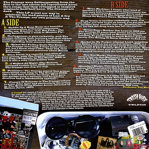 El Cramped - A Tribute To The Mad Genius Lux Interior (Colored Vinyl)