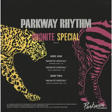 Parkway Rhythm - Midnite Special: The Dub Mixes