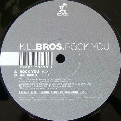 Kill Bros. - Rock You