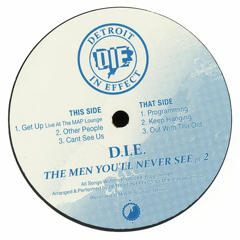 D.I.E. - The Men You'll Never See Pt.2