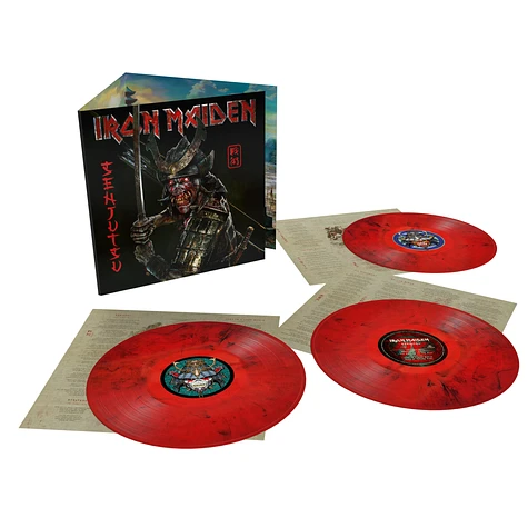 Iron Maiden - Senjutsu Red & Black Colored Vinyl Edition