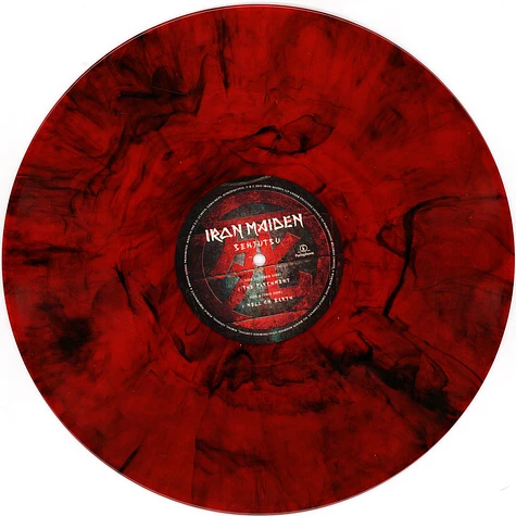 Iron Maiden - Senjutsu Red & Black Colored Vinyl Edition