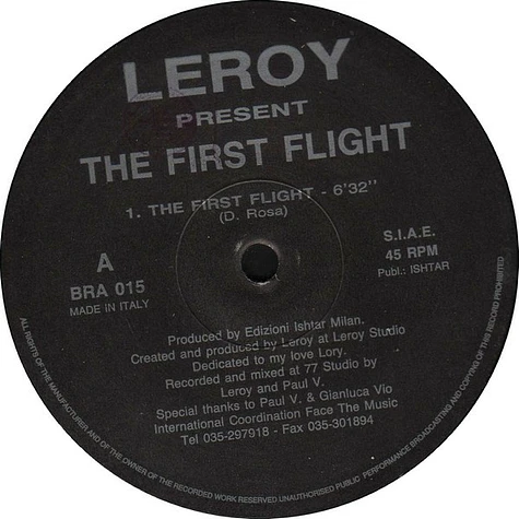 Leroy - The First Flight