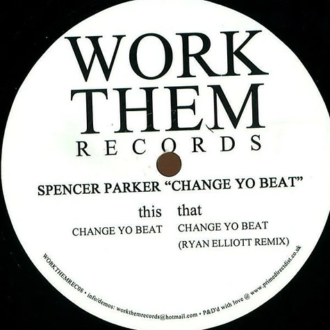 Spencer Parker - Change Yo Beat