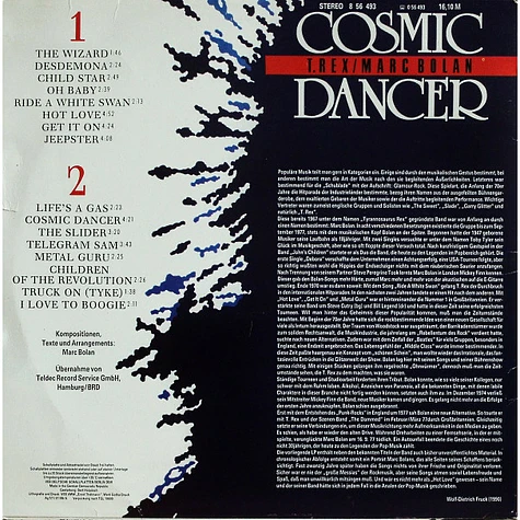 T. Rex / Marc Bolan - Cosmic Dancer