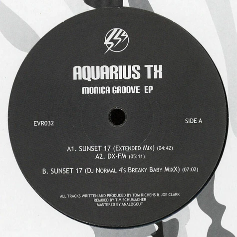 Aquarius TX - Monica Groove EP