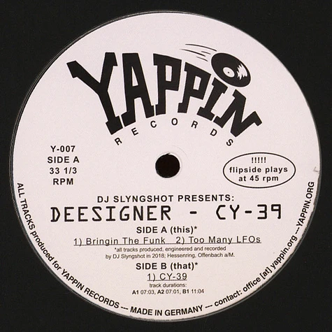 Deesigner - CY-39