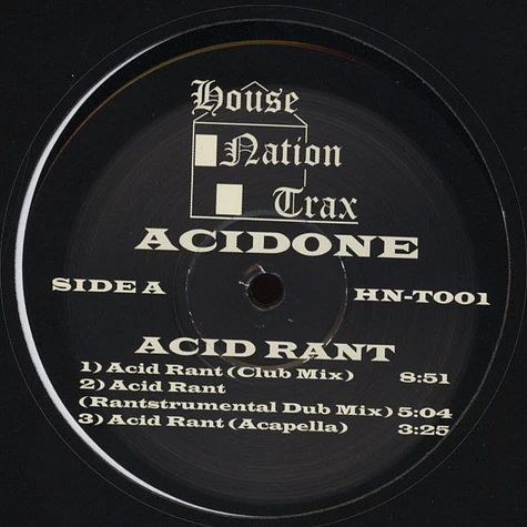 Acidone - Acid Rant