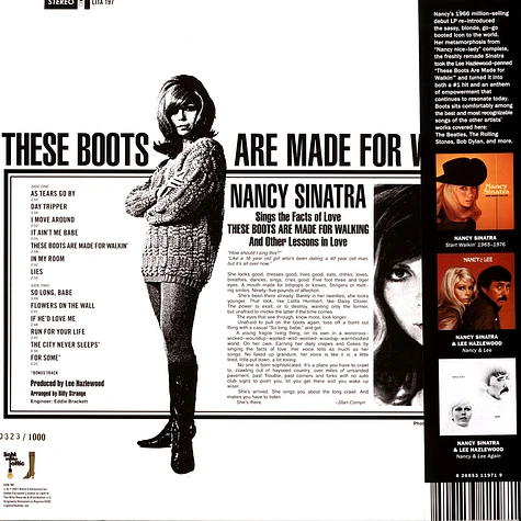 Nancy Sinatra - Boots Blue Vinyl Edition