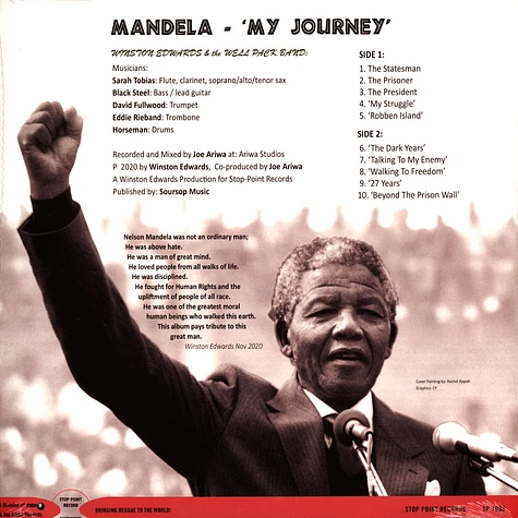Winston Edwards & The Well Pack Band - Mandela - My Journey