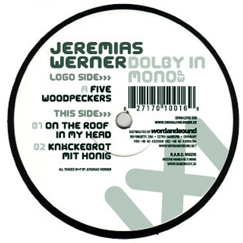 Jeremias Werner - Dolby In Mono EP