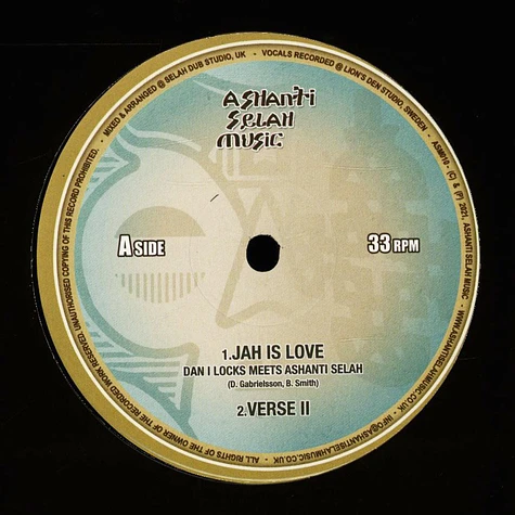 Dan I Locks & Ashanti Selah - Jah Is Love