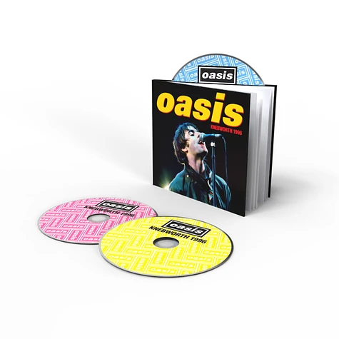Oasis - Knebworth 1996 Hardback Book Edition