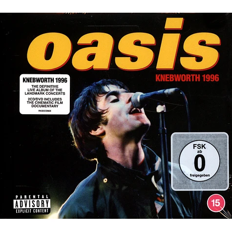 Oasis - Knebworth 1996 Hardback Book Edition