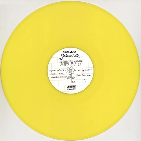 We Are Scientists - Huffy Solid Yellow Vinyl Edition