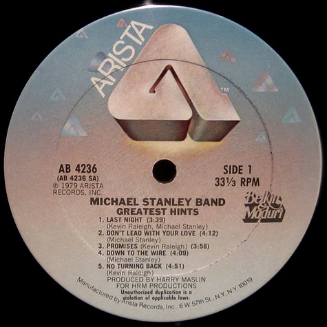 Michael Stanley Band - Greatest Hints