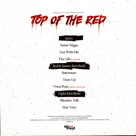 Chase Fetti X 38 Spesh - Top Of The Red