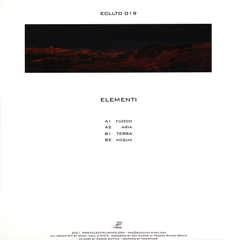 Kenny Dahl & R/D/V - Elementi Grey Marbled Vinyl Edition