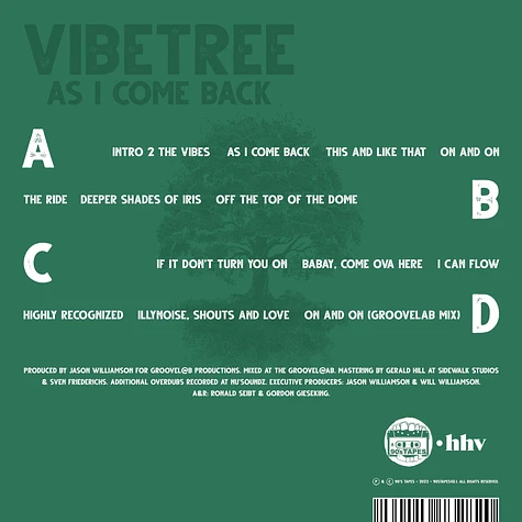 Vibetree - As I Come Back