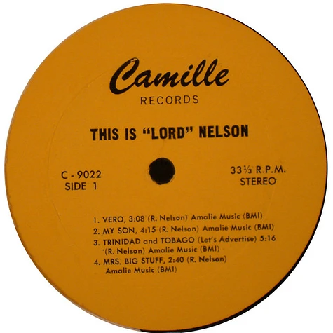 Lord Nelson - This Is Lord Nelson