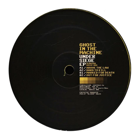 Ghost In The Machine - Under Siege EP Yellow Vinyl Edition