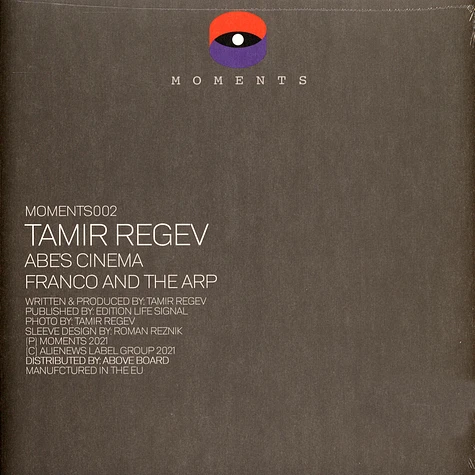 Tamir Regev - Abe's Cinema / Franco And The Arp