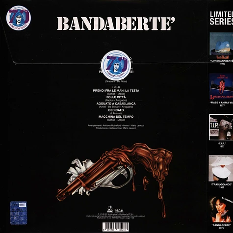 Loredana Berte - Bandabertè Clear Blue Vinyl Edition